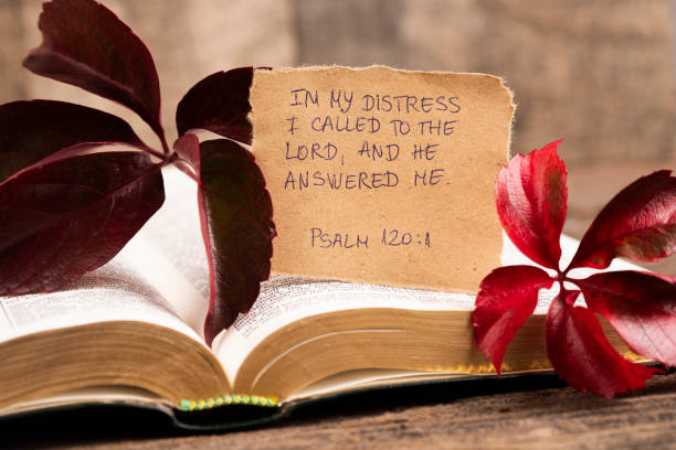 Handwritten Bible quote